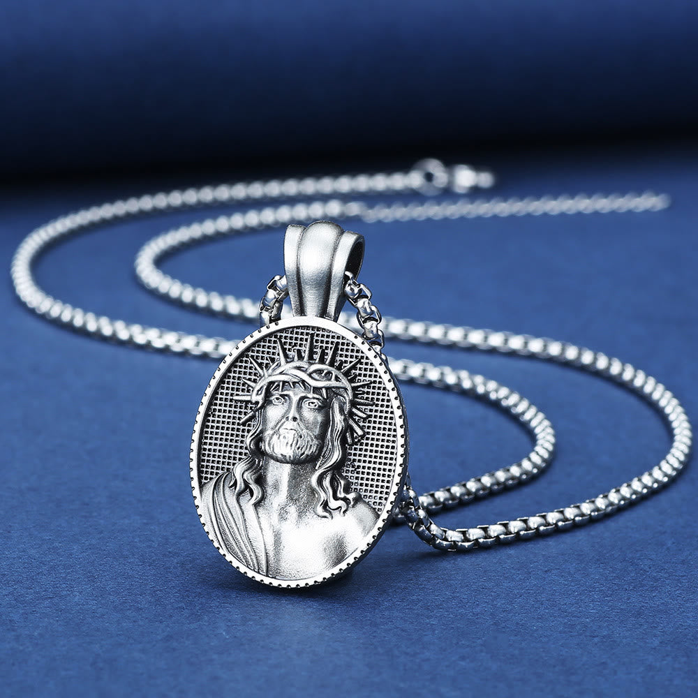 christiandiscipleshopthe Jesus Crown of Thorns Amulet Necklace