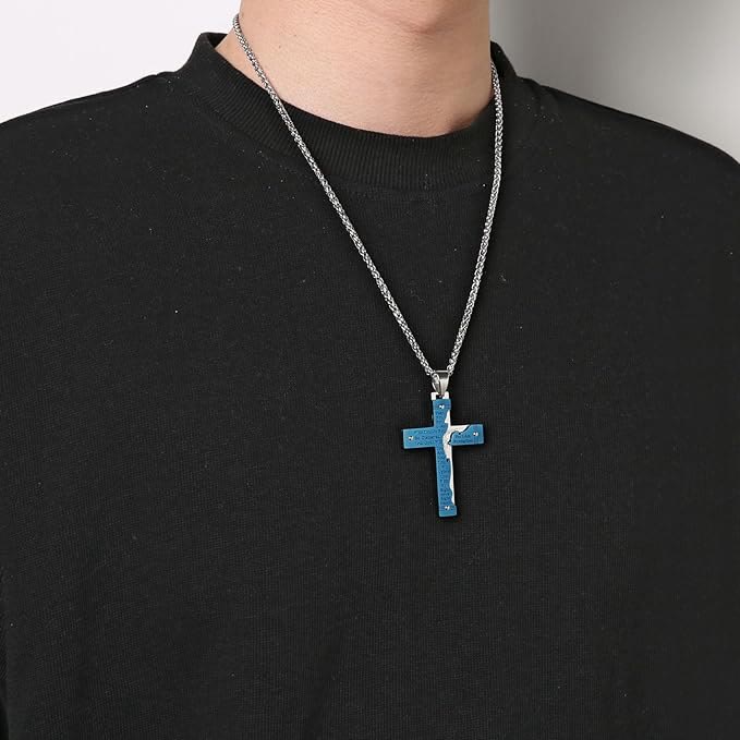 christiandiscipleshop Jesus christiandiscipleshop Crucifix Religion Cross Pendant Necklace