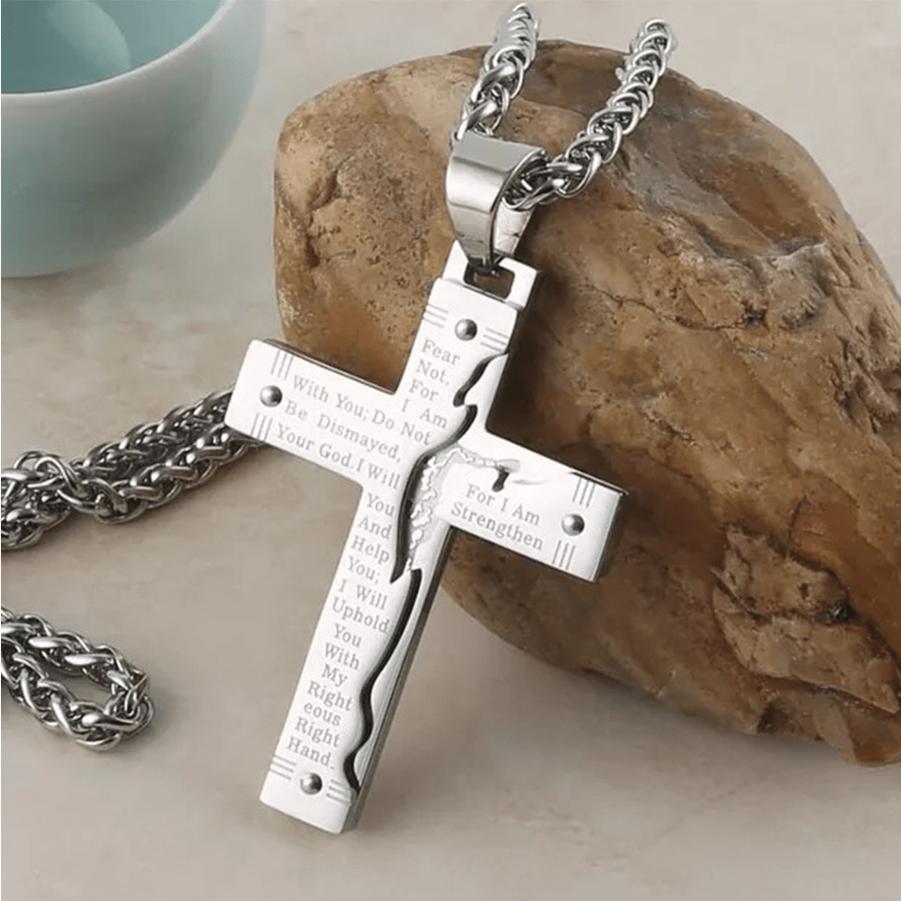 christiandiscipleshop Jesus christiandiscipleshop Crucifix Religion Cross Pendant Necklace