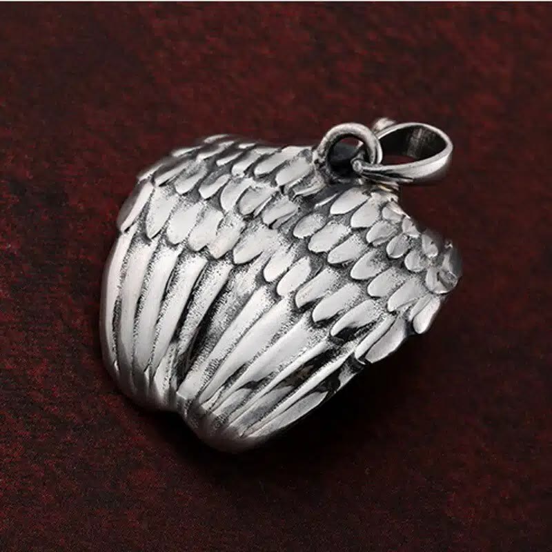 christiandiscipleshop Holy Jesus Redeeming Angel Prayer Religious Necklace