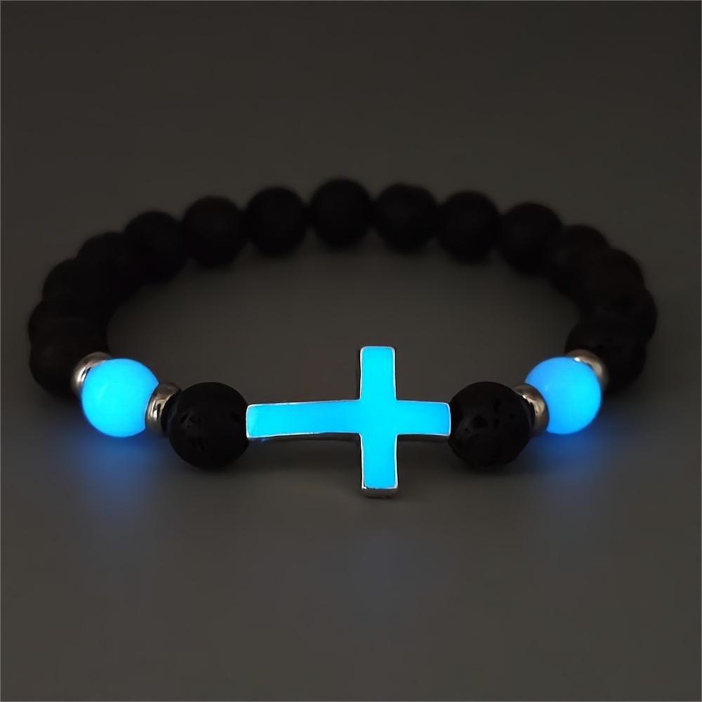Christiandiscipleshop Glow in the Dark  Cross Bracelet