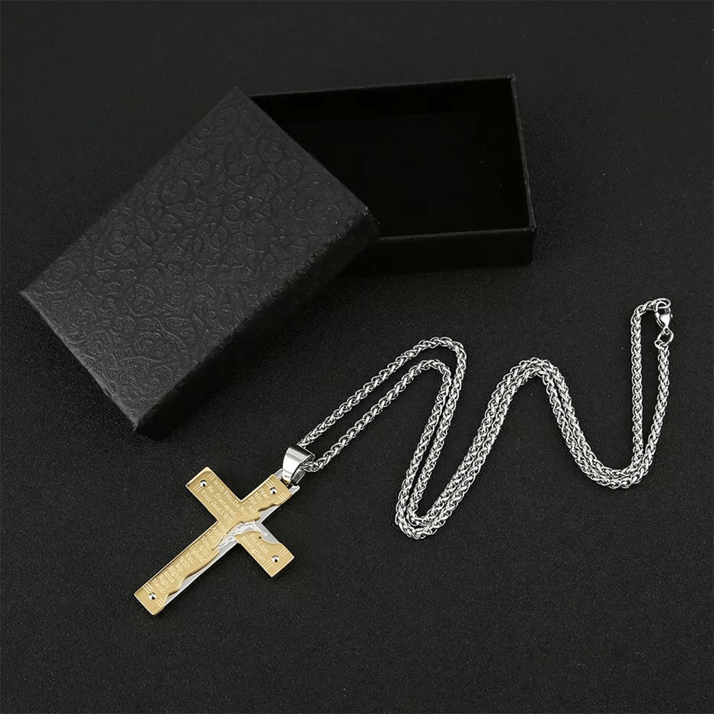 christiandiscipleshop Jesus christiandiscipleshop Crucifix Religion Cross Pendant Necklace